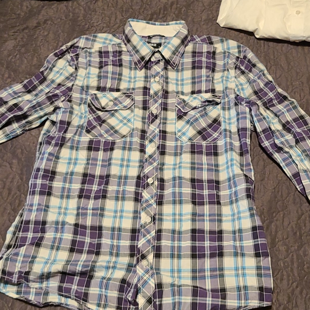 BKE plaid shirt
